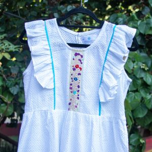 Blusa manta bordada - vertical - San José del Progreso